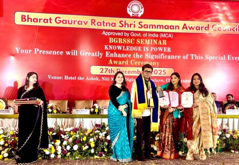 Shantanu Sinha appointed as National Vice President of WHRPC